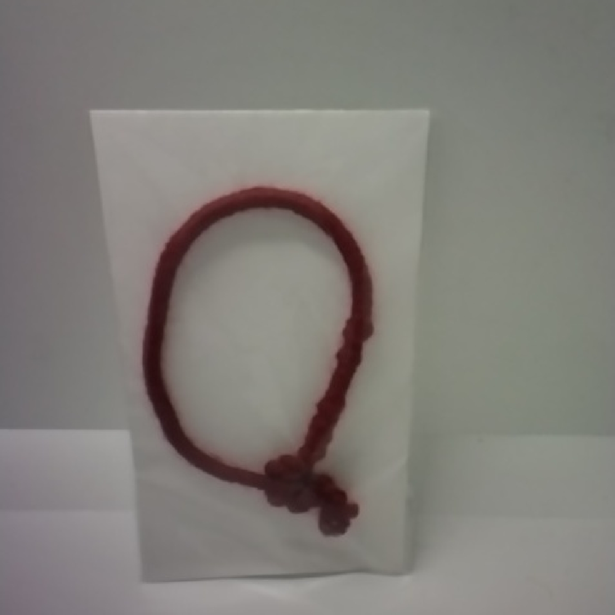Lorena Espinoza Design Deep Red Bracelet